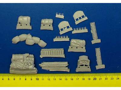 Pz.Kpfw.Iii Ausf L Accessories Set For Tamiya 32524, 10 Resin Pa - image 6