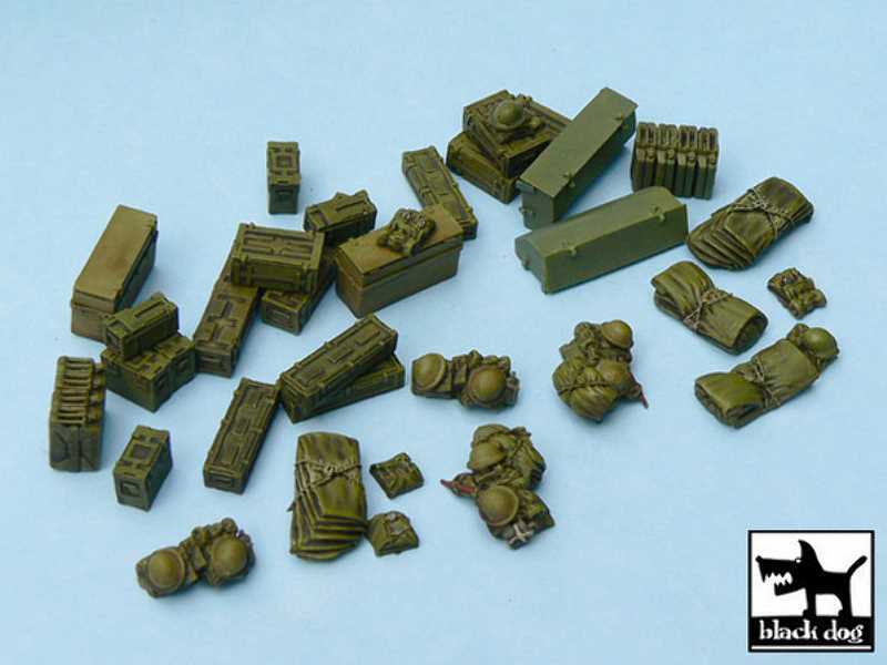 British Equipment Accessories Set 33 Resin Parts - image 1