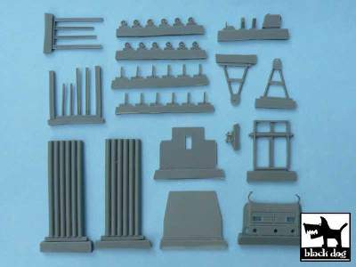 Jeep With Rocket Launcher For Tamiya 32552, 43 Resin Parts - image 5