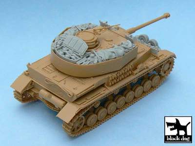 Pz.Kpfw. Iv Ausf J Accessories Set For Tamiya 32518, 20 Resin Pa - image 2