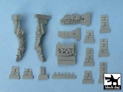 Pz.Kpfw. Iv Ausf J Accessories Set For Tamiya 32518, 20 Resin Pa - image 5