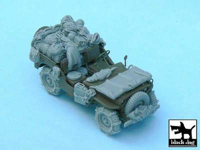 US Jeep Accessories Set For Tamiya 32552, 22 Resin Parts - image 1