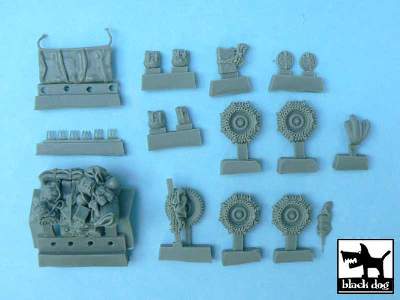 US Jeep Accessories Set For Tamiya 32552, 22 Resin Parts - image 5