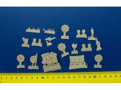 US Jeep Accessories Set For Tamiya 32552, 22 Resin Parts - image 6