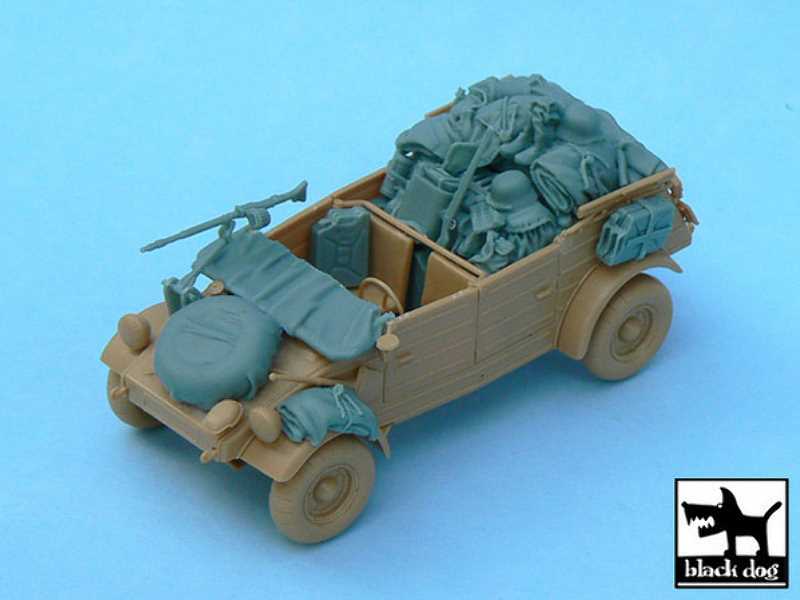 Kübelwagen Accessories Set For Tamiya 32503, 26 Resin Parts - image 1