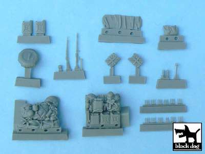 Kübelwagen Accessories Set For Tamiya 32503, 26 Resin Parts - image 5