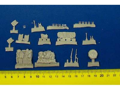 Kübelwagen Accessories Set For Tamiya 32503, 26 Resin Parts - image 6