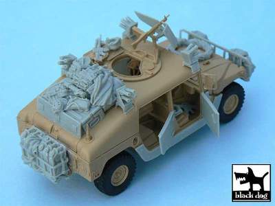 Humvee Iraq War Accessories Set For Tamiya, 30 Resin Parts - image 1