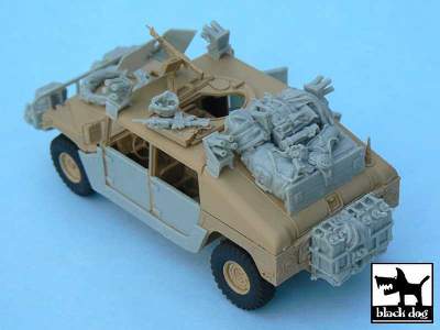 Humvee Iraq War Accessories Set For Tamiya, 30 Resin Parts - image 3