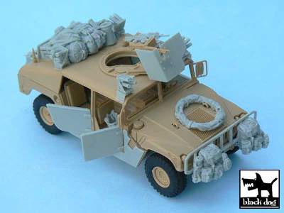 Humvee Iraq War Accessories Set For Tamiya, 30 Resin Parts - image 4