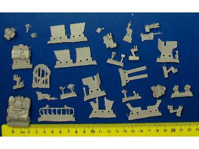 Humvee Iraq War Accessories Set For Tamiya, 30 Resin Parts - image 6