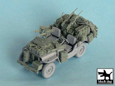 British Sas Jeep North Africa 1942 For Tamiya 32552, 34 Resin Pa - image 2