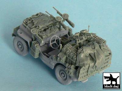 British Sas Jeep North Africa 1942 For Tamiya 32552, 34 Resin Pa - image 4