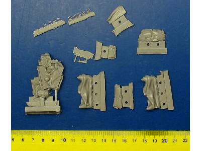 Marder Iii Accessories Set For Tamiya 32560, 13 Resin Parts - image 6