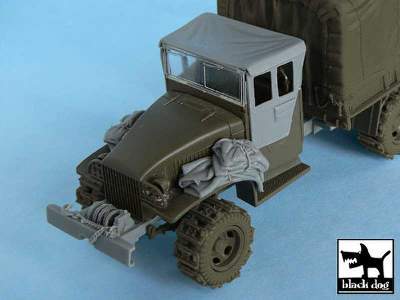 US 2 1/2 Ton Cargo Truck Accessories Set For Tamiya 32548, 10 Re - image 1