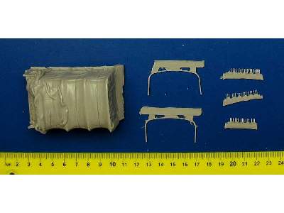 US 2 1/2 Ton Cargo Truck Open Cargo Bay Canvas For Tamiya 32548, - image 3