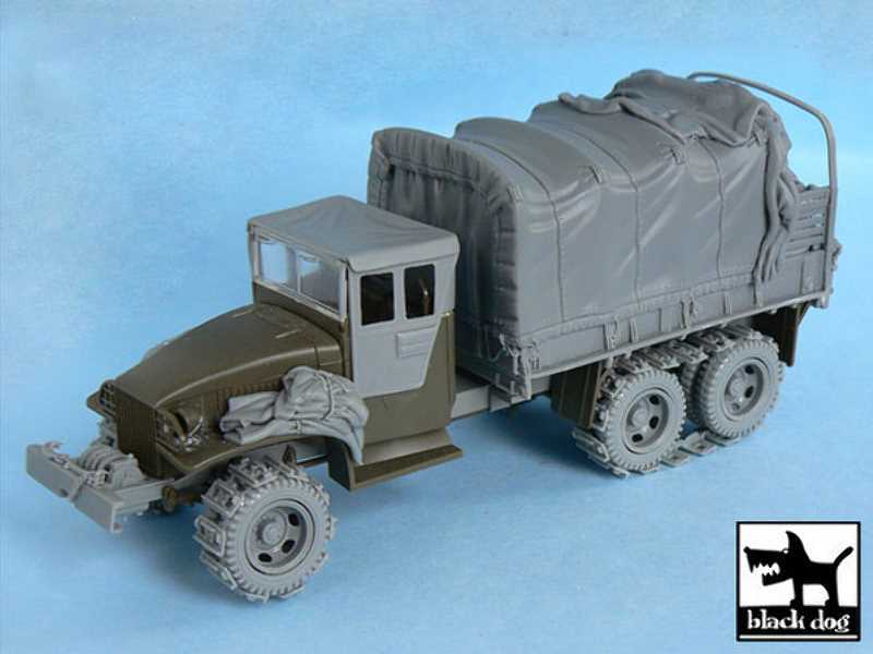 US 2 1/2 Ton Cargo Truck Big Accessory Set For Tamiya 32548, Set - image 1