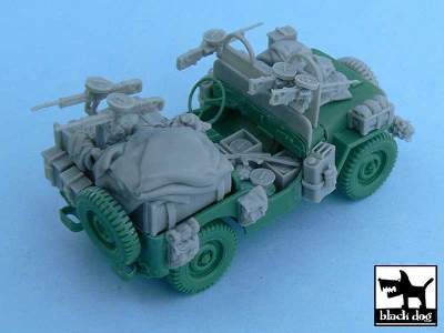 British Sas Jeep Europe 1944 For Tamiya 32552, 52 Resin Parts - image 2