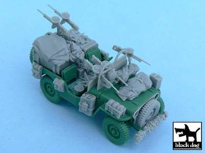 British Sas Jeep Europe 1944 For Tamiya 32552, 52 Resin Parts - image 3