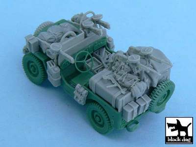 British Sas Jeep Europe 1944 For Tamiya 32552, 52 Resin Parts - image 4