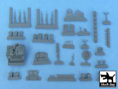 British Sas Jeep Europe 1944 For Tamiya 32552, 52 Resin Parts - image 6