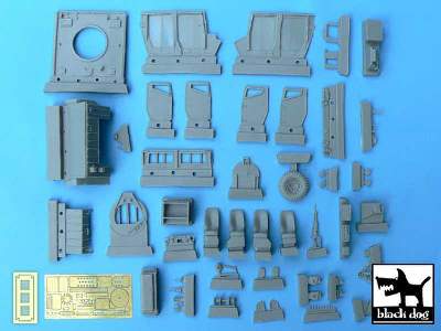 IDF Uparmored Humvee Conversion Set For Tamiya Kit, 50+ Resin Pa - image 5