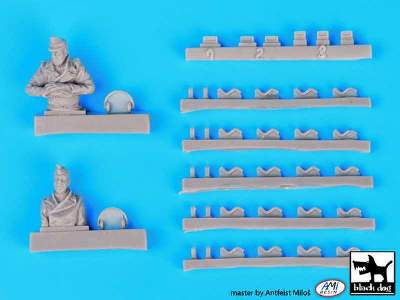 Jag Tiger Tank Crew Plus Detail Set For Tamiya - image 1