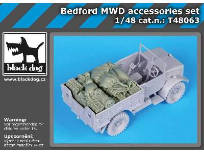 Bedford Mwd Accessories Set For Airfix - image 6