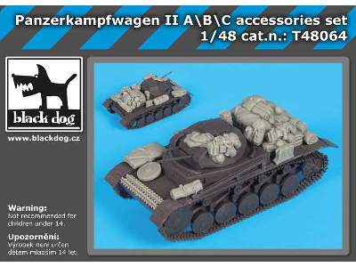 Panzerkampfwagen Ii Abc Accessories Set For Tamiya - image 6