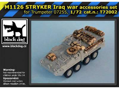 M1126 Stryker Iraq War For Trumpeter 07255, 7 Resin Parts - image 5