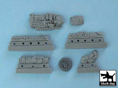 M1126 Stryker Iraq War For Trumpeter 07255, 7 Resin Parts - image 6
