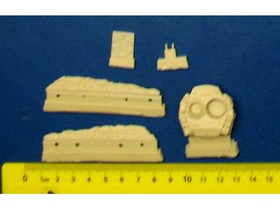 M4a3 Sandbags For Dragon 7213, 6 Resin Parts - image 7