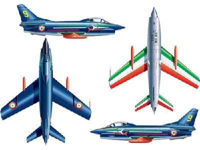 The Frecce Tricolori - 3 aircrafts - image 3
