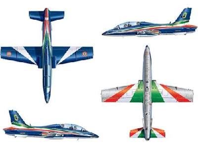 The Frecce Tricolori - 3 aircrafts - image 4