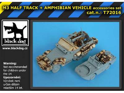 M3 Half Track +amphibian Vehicle For Trumpeter - image 5