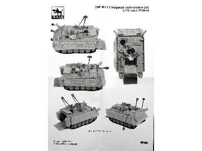 IDF M113 Nagmas Conversion Set For Trumpeter - image 9