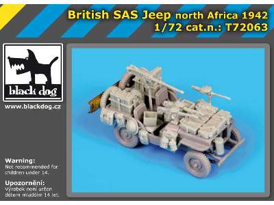 British Sas Jeep  North Africa 1942 For Dragon - image 5