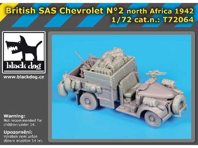 British Sas Chevrolet N°2 Nortr Africa 1942 For Dragon - image 5