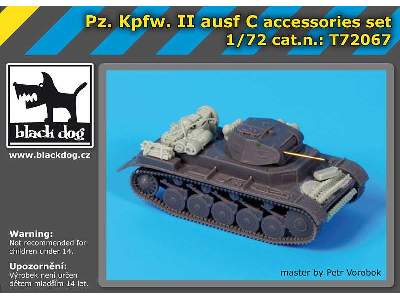 Pz Kpfw Ii Ausf C Accessories Set For S -model - image 5