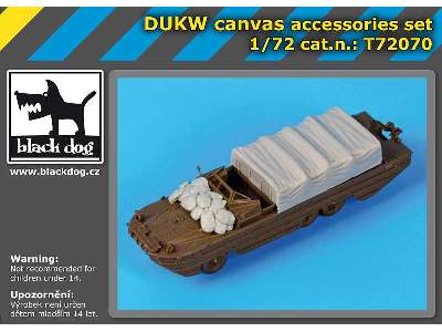 Dukw Canvas Accessories Set For Italeri - image 5