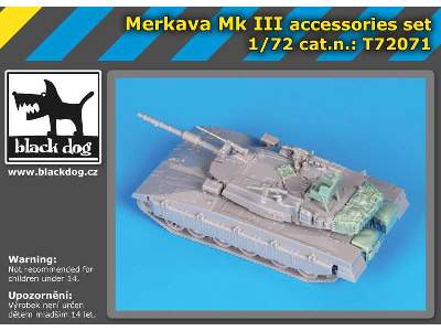 Merkava Mk Iii Accessories Set For Trumpeter - image 5