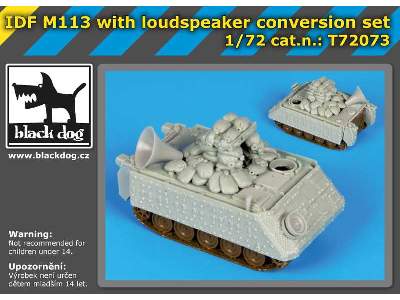 IDF M113 Loudspeaker Conversion Set For Trumpeter - image 5