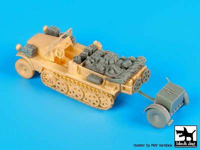 Sd.Kfz 10 With Sd.Ah.32 Accessories Set For Mk 72 - image 2