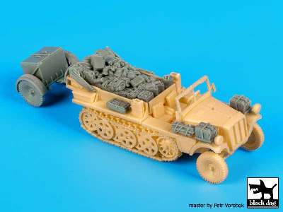 Sd.Kfz 10 With Sd.Ah.32 Accessories Set For Mk 72 - image 3
