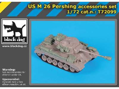 US M26 Pershing Accessories Set For Trumpeter - image 5