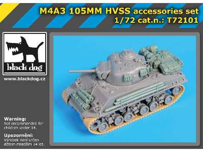 M4a3 105mm HvSS Accessories Set For Dragon - image 5