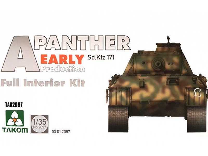 Panther Ausf. A Sd.Kfz.171 early production - full interior kit - image 1