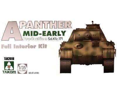 Panther Ausf. A Sd.Kfz.171 early-mid production - full interior  - image 1