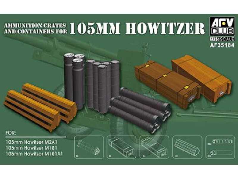 105mm Howitzer Ammo crates and containers - image 1