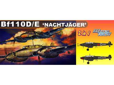 Bf110D/E Night Fighter (2 in 1) - Wing Tech Series - image 1